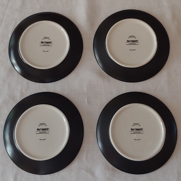 Pier One Appetizer Plate Set - Picture 3 of 8